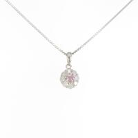 プラチナダイヤモンドネックレス 0．124ct FDPP I2