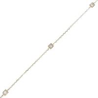 【リメイク】K18YG ダイヤモンドブレスレット