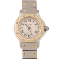 カルティエ W2001683 サントスオクタゴン コンビ SSxYG／SSxYG クォーツ