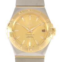 【新品】オメガ 123．20．35．20．08．001 コンステレーションブラッシュ コンビ SSxYG 自動巻