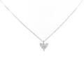 18KWG/K18WG ダイヤモンド ネックレス 1.00CT