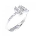 585WG ダイヤモンド リング 0.30CT