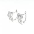 750WG ダイヤモンド ピアス 0.77CT