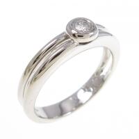 750WG ダイヤモンド リング