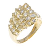 750YG ダイヤモンド リング