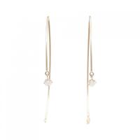 K18PG ダイヤモンド ピアス 0.30CT