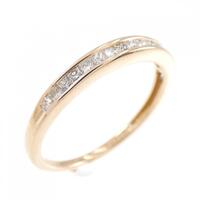 K18PG ダイヤモンド リング 0.25CT