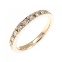 K18PG フルエタニティ ダイヤモンド リング 0.50CT