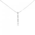K18WG ダイヤモンド ネックレス 0.11CT