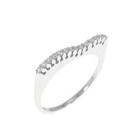 K18WG ダイヤモンド リング 0.10CT