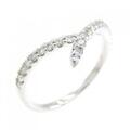 K18WG ダイヤモンド リング 0.30CT