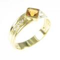 K18YG シトリン リング