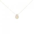 K18YG ダイヤモンド ネックレス 0.11CT