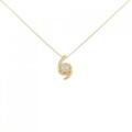 K18YG ダイヤモンド ネックレス 0.19CT