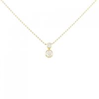 K18YG ダイヤモンド ネックレス 0.32CT