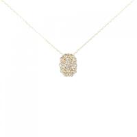 K18YG ダイヤモンド ネックレス 0.40CT