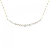 K18YG ダイヤモンド ネックレス 0.50CT