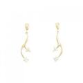 K18YG ダイヤモンド ピアス 0.20CT