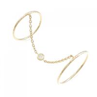 K18YG ダイヤモンド リング