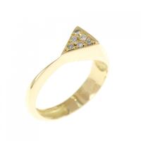 K18YG ダイヤモンド リング 0.04CT