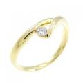 K18YG ダイヤモンド リング 0.08CT