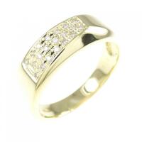 K18YG ダイヤモンド リング 0.10CT
