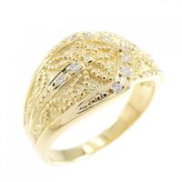 K18YG ダイヤモンド リング 0.10CT