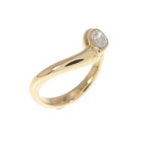 K18YG ダイヤモンド リング 0.18CT