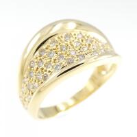 K18YG ダイヤモンド リング 0.30CT