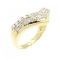 K18YG ダイヤモンド リング 0.50CT