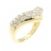 K18YG ダイヤモンド リング 0.50CT