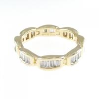 K18YG ダイヤモンド リング 0.70CT
