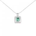 PT エメラルド ネックレス 1.04CT