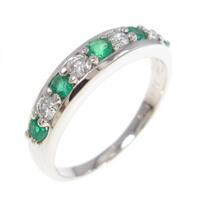 PT エメラルド リング 0.31CT
