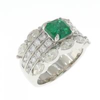PT エメラルド リング 1.05CT