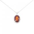 PT ガーネット ネックレス 17.77CT