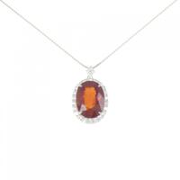 PT ガーネット ネックレス 17.77CT
