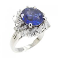PT サファイヤ リング 1.96CT