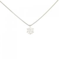PT ソリティア ダイヤモンド ネックレス 0.364CT