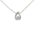 PT ダイヤモンド ネックレス 0.34CT