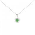 PT ヒスイ ネックレス 1.25CT