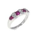 PT ルビー リング 0.74CT