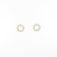 【リメイク】K18YG ダイヤモンド ピアス 0.2CT