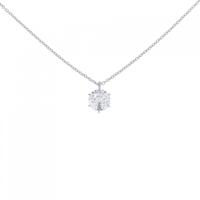 【リメイク】プラチナダイヤモンドネックレス 0.552CT G I1 GOOD