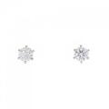 【リメイク】プラチナダイヤモンドピアス 0.215CT 0.241CT G SI1 VG?GOOD