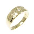 【新品】K18YG ダイヤモンド リング 0.05CT