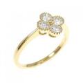 【新品】K18YG ダイヤモンド リング 0.508CT G VS1?SI1 EXT?VG