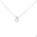 【新品】PT ダイヤモンド ネックレス 0.321CT D SI1 GOOD