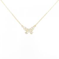 アーカー バタフライ ネックレス