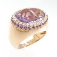 ゾッカイ アメジストリング